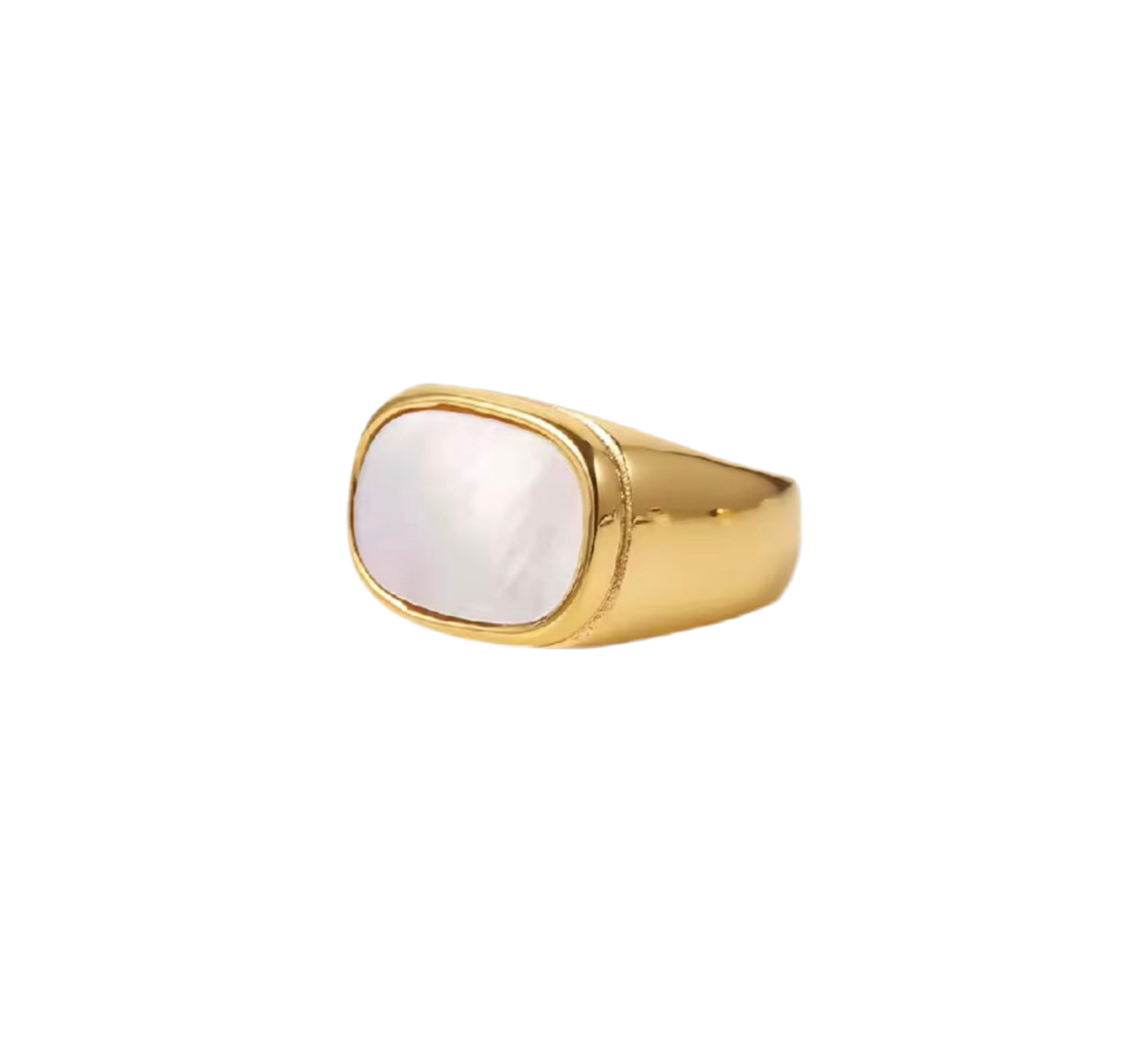 JOSIE PEARL RING - GOLD