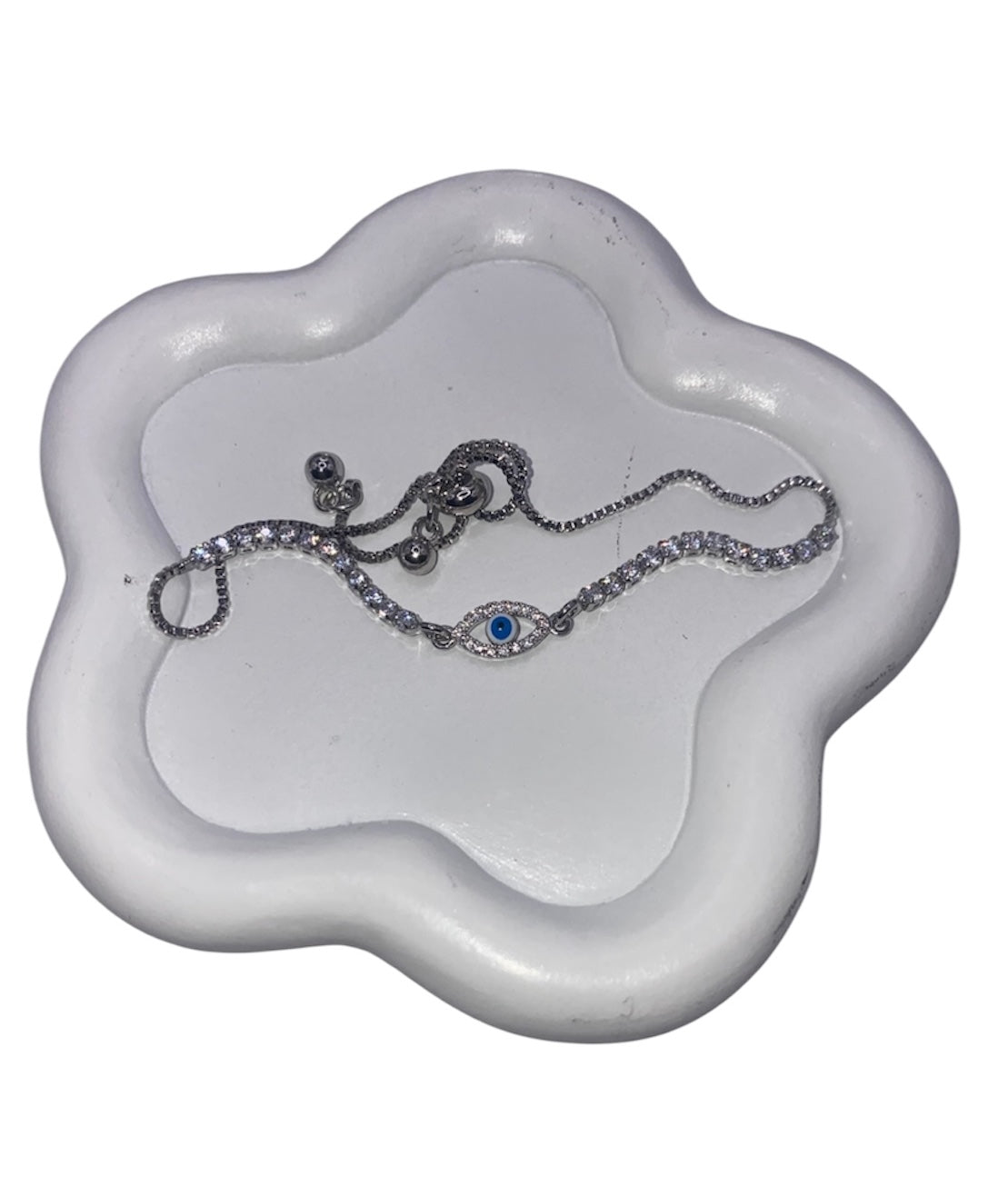 TENNIS BRACELET TALISMAN - SILVER