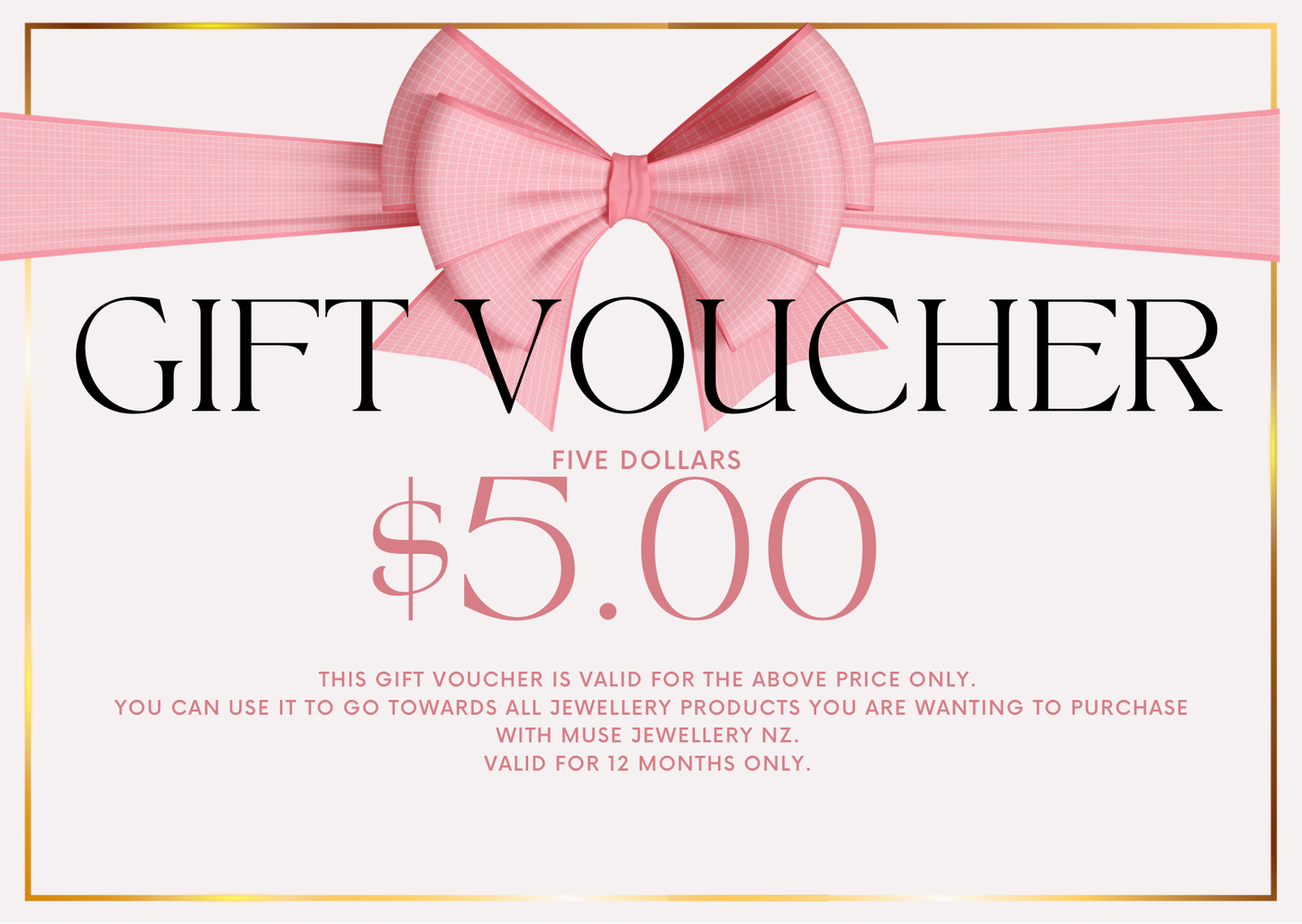 $5 Gift Voucher