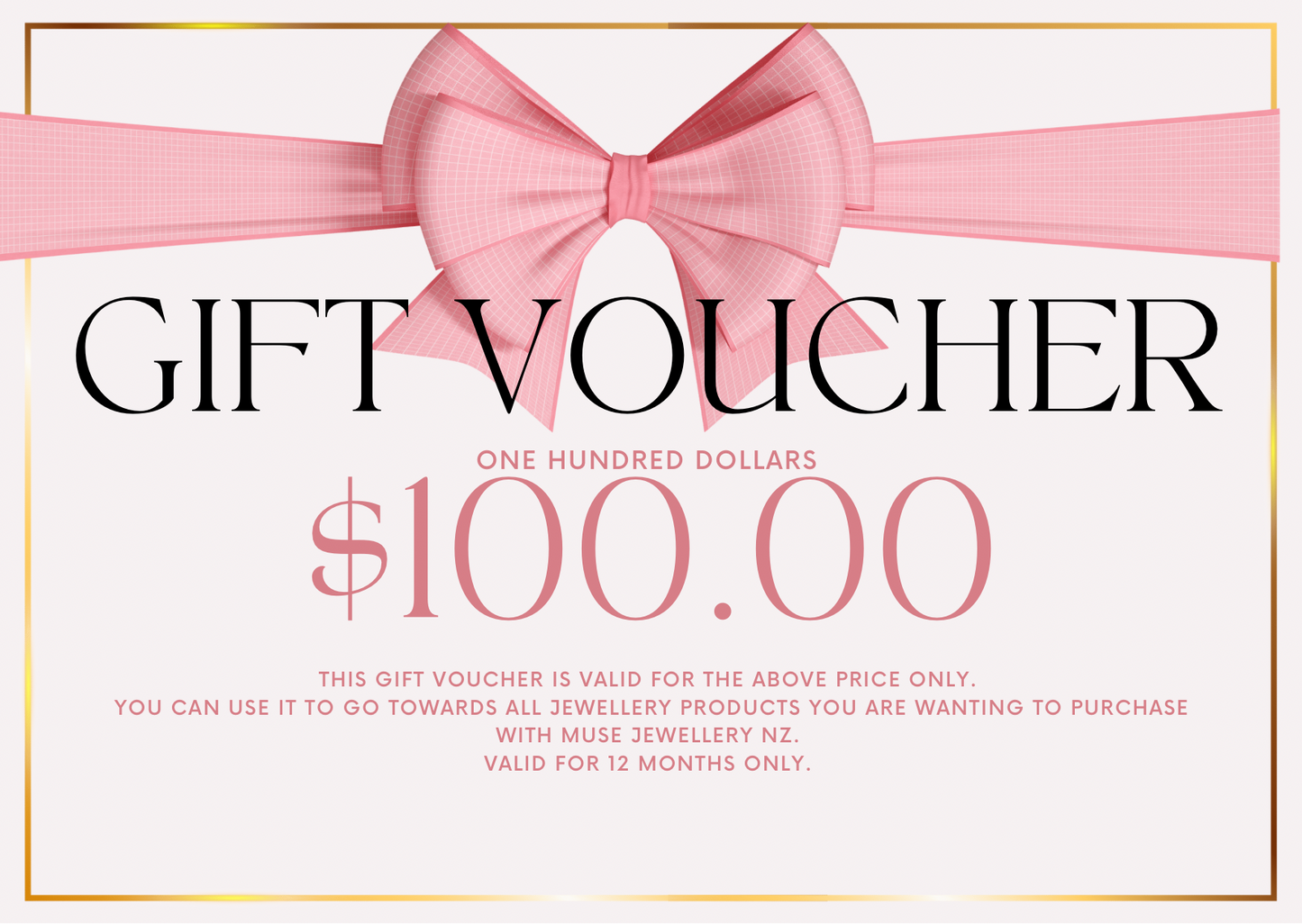 $100 Gift Voucher