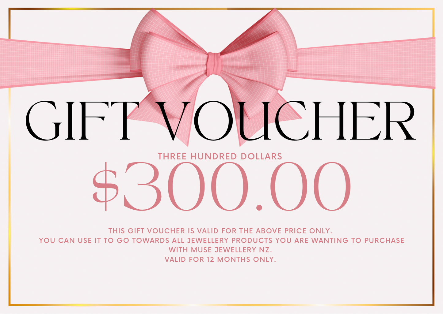 $300 Gift Voucher