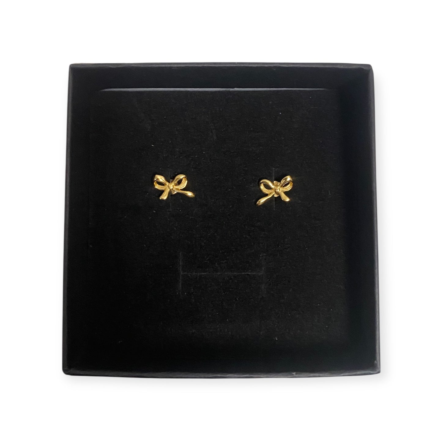 HAILEY EARRINGS BOW - 18K GOLD PLATED