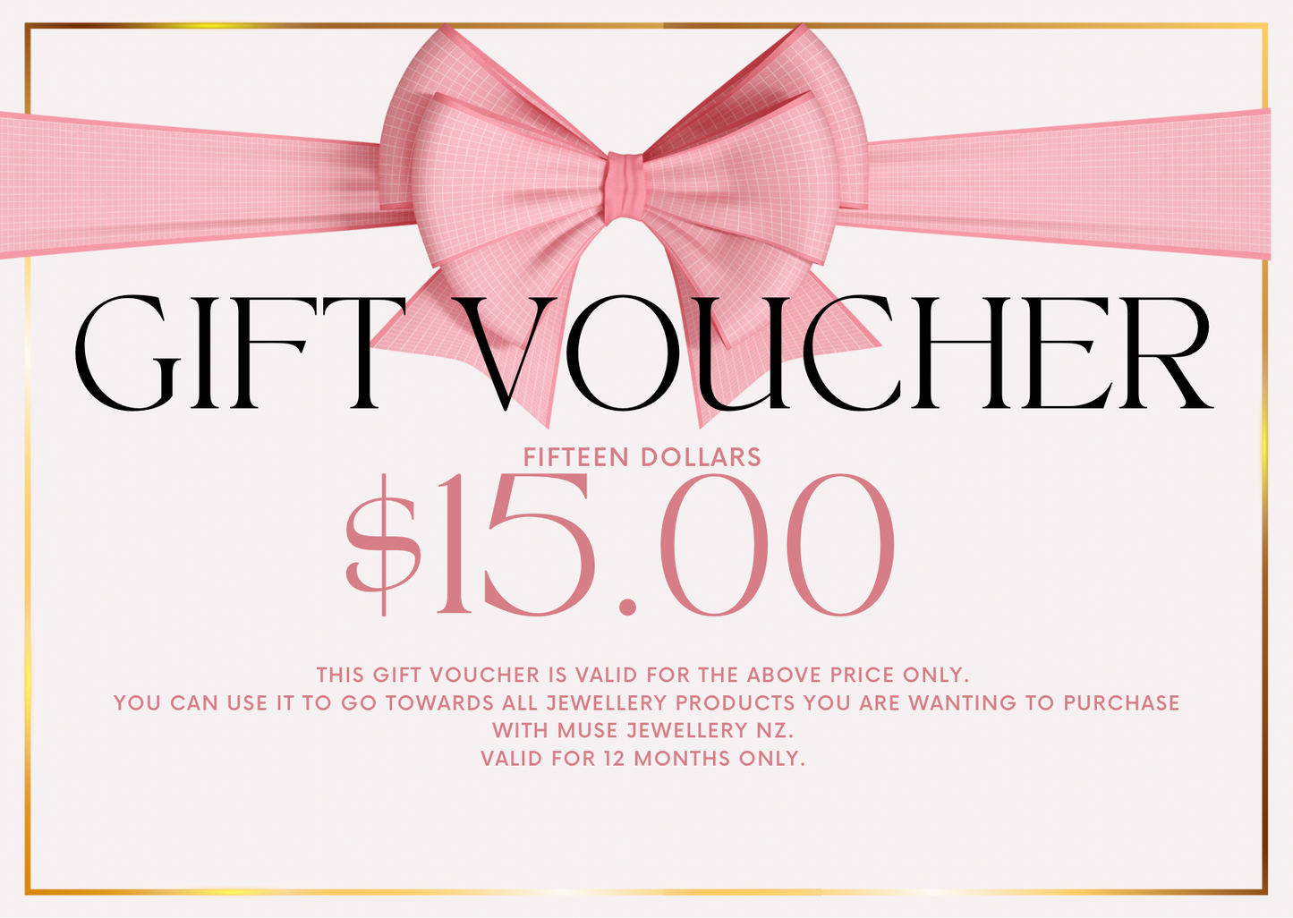 $15 Gift Voucher