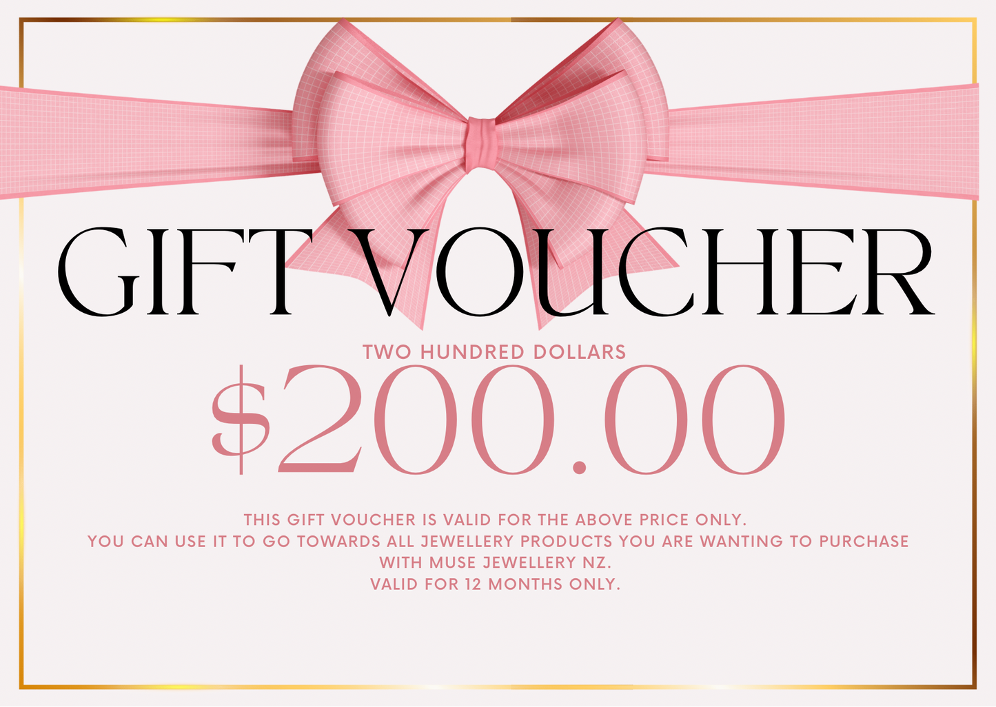 $200 Gift Voucher